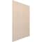 Ekena Millwork 94H x 1/4T Adjustable Wood Slat Wall Panel Kit w/ 2W Slats, Red Oak contains 22 Slats SWW66X94X0250RO - alternate 3